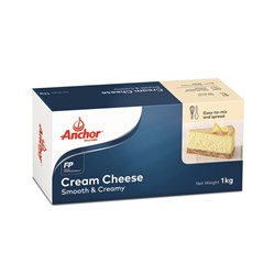 CHEESE CREAM SOFT 1KG(12) # 114599 / 121709 ANCHOR