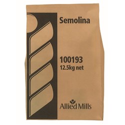 SEMOLINA 12.5KG # 50100193 ALLIED MILLS