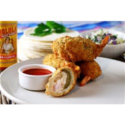 POPPERS JALAPENO PRAWN & CHEESE 45-75GM 1KG(5) # CJP3 A&T