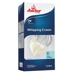 CREAM WHIPPING UHT 1LT(12) # 121319 / 123749 ANCHOR