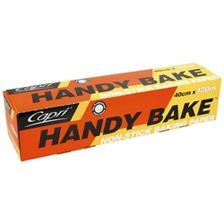 PAPER BAKING DISPENSER ROLL SILICONE (40CM X 120M) (4) # C-HB40120 CAPRI