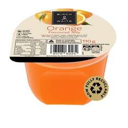 JELLY CUP ORANGE GF (45 X 110GM) # JEOR2885AC9 B&W