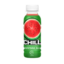 JUICE WATERMELON 100% (24 X 250ML) # 3003 CHILL FRUIT JUICE
