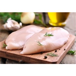 CHICKEN BREAST FILLETS SKINLESS FROZEN (6 X 2KG)