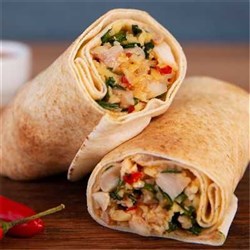 WRAPS SWEET CHILLI CHICKEN (12 X 200GM) # 7012 EVERYDAY CAFE