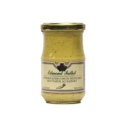 EDMOND F DIJON HORSERADISH MUSTARD 210GM (12) # EFM011 EDMOND FALLOT