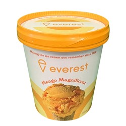 ICECREAM MANGO MAGNIFICIENT (6 X 500ML) # 18100619 EVEREST