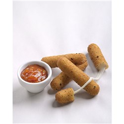 CHEESE STICKS MOZZARELLA ITALIAN HERB CRUMBED  80s 2KG # KQF034 KEITHS