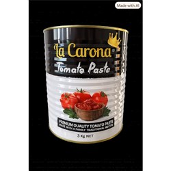 TOMATO PASTE 24-26 BRIX 3KG(6) # TPCCB-3 LA CORONA