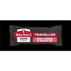 PIE TRAVELLER  BEEF CHEESE & BACON (24 X 160GM) # 15922 MRS MACS