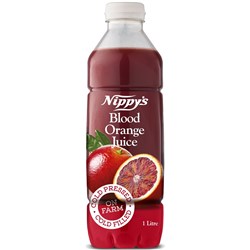 JUICE BLOOD ORANGE PET (6 X 1L) # BLOOD1000 NIPPYS