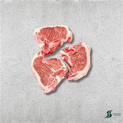 LAMB CHOPS SHORTLOIN FROZEN R/W APPROX 20KG CTN # 11512 MC HERD
