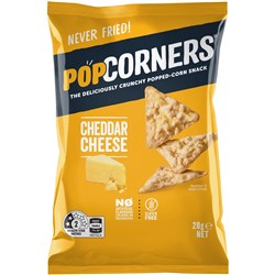 POPCORNERS CHEDDAR CHEESE (18 X 28GM) # 320034893 SMITHS