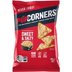 POPCORNERS SWEET & SALTY (18 X 28GM) # 320032762 SMITHS