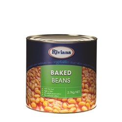 BAKED BEANS 2.7KG (3) # 2479073 RIVIANA