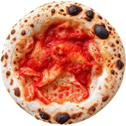 PIZZA 6" 100GM NAPOLI LEOPARDO ROSSO 60S # RDM6LEOROS RDM