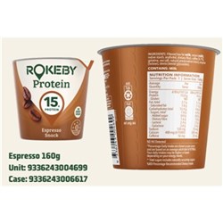 SNACK PROTEIN ESPRESSO (12 X 160GM) # 1000178 ROKEBY