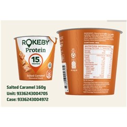 SNACK PROTEIN SALTED CARAMEL (12 X 160GM) # 1000174 ROKEBY