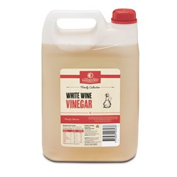 VINEGAR WHITE WINE 5LT (2) # WHITE2 SANDHURST
