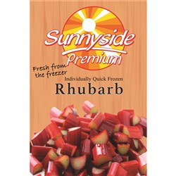 RHUBARB DICED IQF 1KG(12) # SI0001 SUNNYSIDE