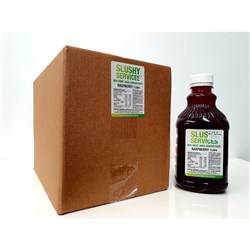 SYRUP RASPBERRY (6X1LT) # FRUIT001 SLUSHY