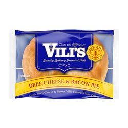 PIE CHUNKY BEEF I/W (12 X 180GM) # 300016 VILIS