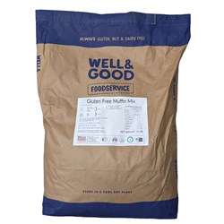 MUFFIN MIX GF 15KG # FS15 Muffin Mix WELL & GOOD