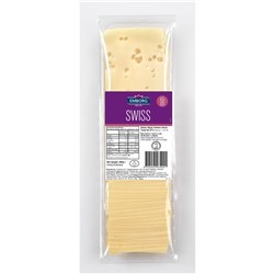 CHEESE SLICES SWISS STYLE 50S 750GM(6) # EMSWISS800 EMBORG