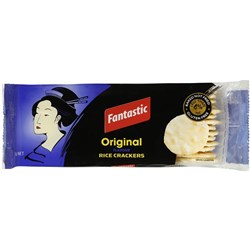 CRACKERS RICE ORIGINAL GF #395 100GM(12) # 75039534 FANTASTIC