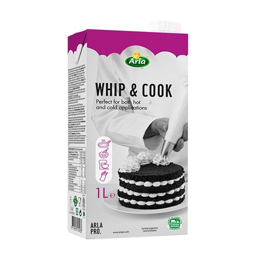 CREAM WHIP & COOK (10 X 1LT) # 87028 ARLA PRO