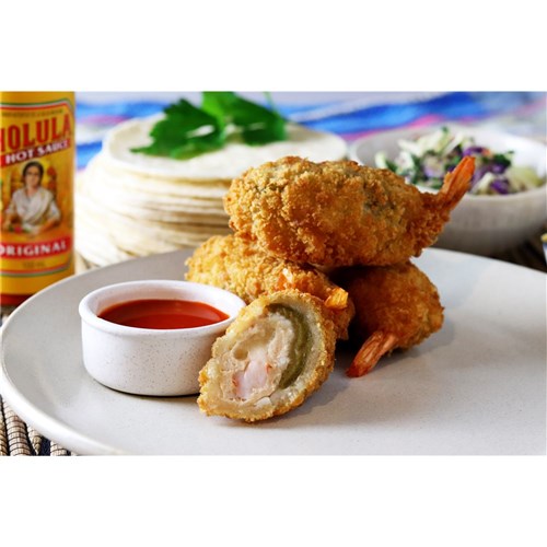 POPPERS JALAPENO PRAWN & CHEESE 45-75GM 1KG(5) # CJP3 A&T