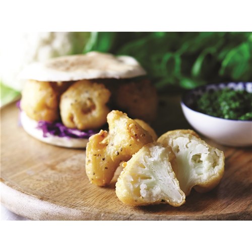 CAULIFLOWER SALT & PEPPER BATTERED 1KG(5) # SPCF2 A&T