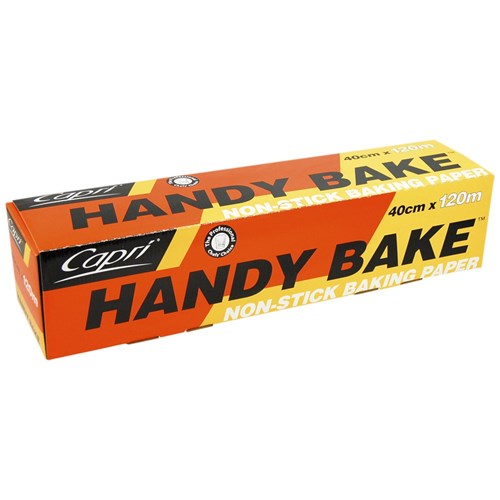 PAPER BAKING DISPENSER ROLL SILICONE (40CM X 120M) (4) # C-HB40120 CAPRI