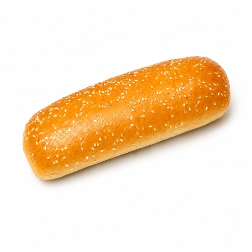 BREAD ROLL SEEDED MILK HOTDOG 7.5