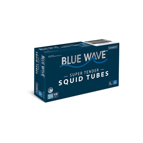 SQUID TUBES GIGAS SUPER TENDER U5 IMP 5KG # 1010300791 BLUE WAVE