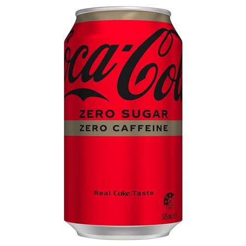 DRINK COCA COLA ZERO SUGAR ZERO CAFFEINE (2 X 10 X 375ML) # 957168 COCA COLA