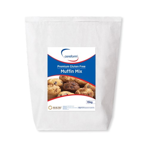 MUFFIN MIX GF 15KG # 75672 CEREFORM