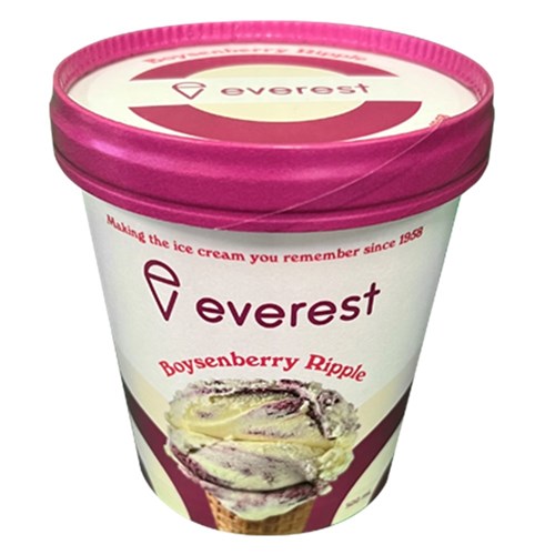 ICECREAM BOYSENBERRY RIPPLE (6 X 500ML) # 18100419 EVEREST