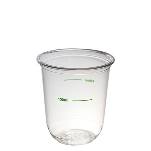 CUP WINE TUMBLER 250ML 50S (20) # EC-PET250 ENVIROCHOICE