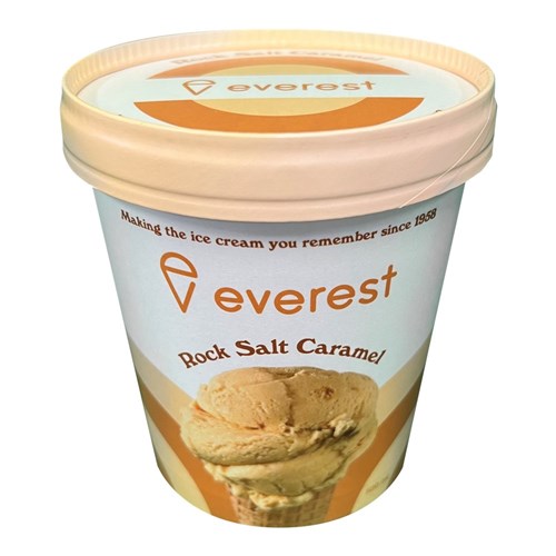ICECREAM ROCK SALT CARAMEL (6 X 500ML) # 18100319 EVEREST