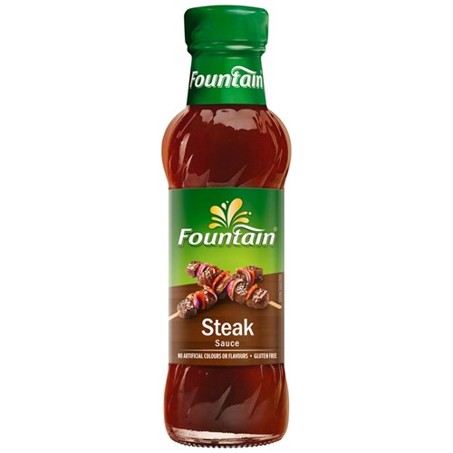 SAUCE STEAK 250ML(8) # 217183 FOUNTAIN