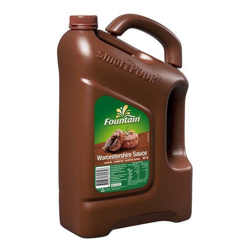 SAUCE WORCESTERSHIRE GF 4LT(3) # 217529 FOUNTAIN