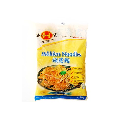 NOODLES HOKKIEN FROZEN 1KG(12) # 132102A HAKKA