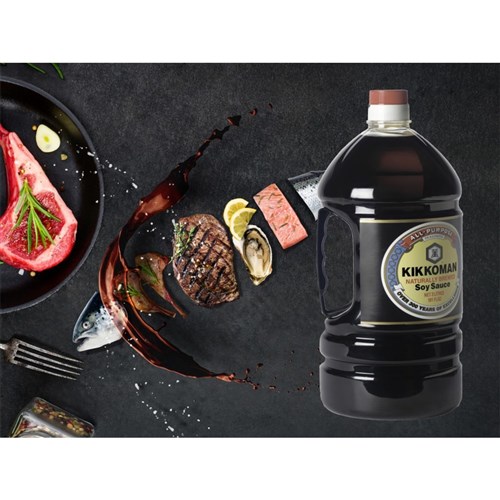 SAUCE SOY 3LT(4) # 11862 KIKKOMAN