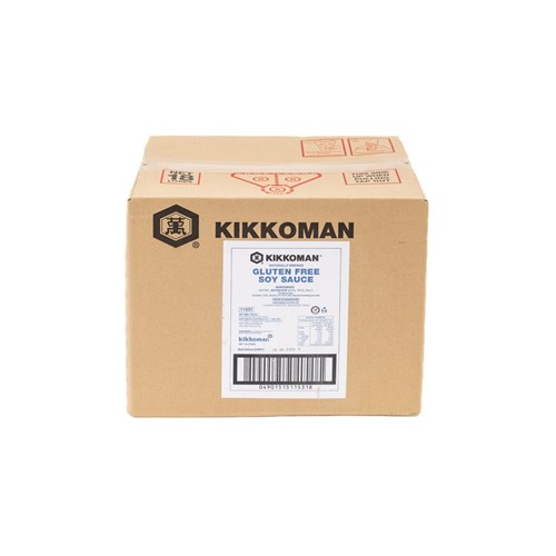 SAUCE SOY GF NATURALLY BREWED BAG IB BOX 18LT # 11531 KIKKOMAN