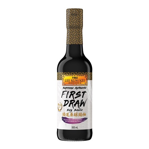 SAUCE SOY AUTHENTIC FRIST DRAW SUPREME 500ML(6) # IFDSSSAKK500 LEE KUM KEE