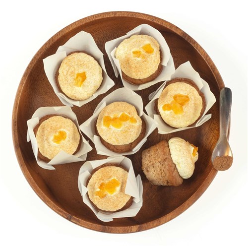 MUFFIN MXD MINI APPLE LEMON CARAMEL VE GF NF (24 X 30GM) # MGFG226 MELINDAS