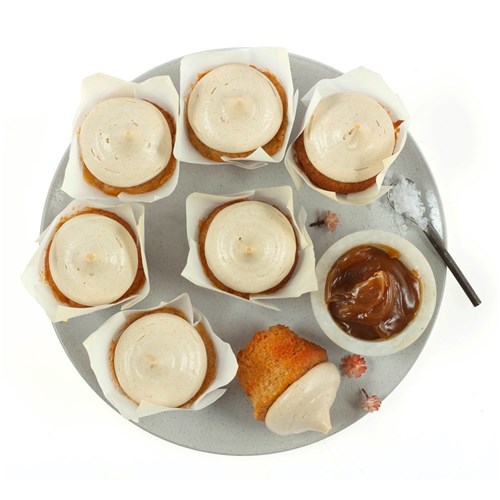 MUFFIN MXD MINI APPLE LEMON CARAMEL VE GF NF (24 X 30GM) # MGFG226 MELINDAS