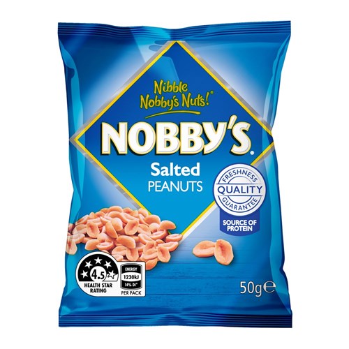PEANUTS NOBBYS (12 X 50GM) # 320032732 SMITHS