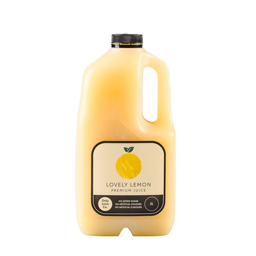 JUICE LEMON PREMIUM 2LT(6) # 144759 ONLY JUICE CO